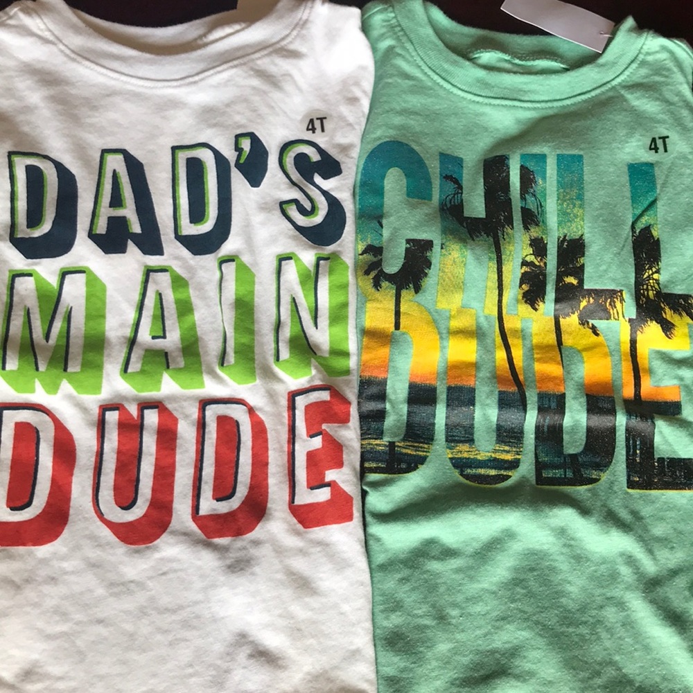 4T T-shirt bundle NWT